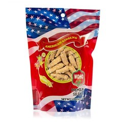 WOHO Cultivated American Ginseng 1324 Half Short Medium 4 oz Bag