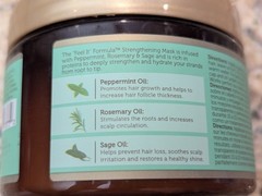 African Pride Feel It Formula Strengthening Mask Hair Treatment 12 oz exp: 09/27