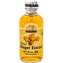 4 Pack Benjamins Natural Ginger Extract 2 fl oz Bottles – Made in Jamaica
