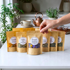 1/2oz Natural Bulk Herb Bags A – Z Organic & Wildcrafted Apothecary Herbs