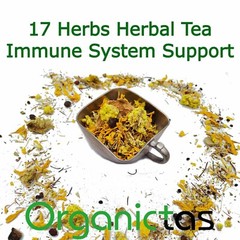 BOOST IMMUNE SYSTEM SUPPORT TEA – 17 selected natural herbs recipe w. Benefits