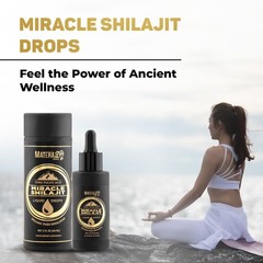 Pure Himalayan 50 ML Shilajit Platinum Fresh, Organic Immunity Shield