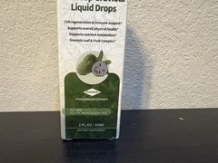 Soursop Graviola Liquid Drops New & Sealed Alliwise Brand Exp 02/2027 2.0 Oz