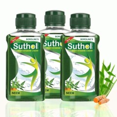 Suthol Active Neem Drops To Stops Skin Irritations Prickly Heat, Itching, 600ml