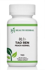 Health Herbal-Tao Ren/Peach Kernel 100 Grams/Bottle