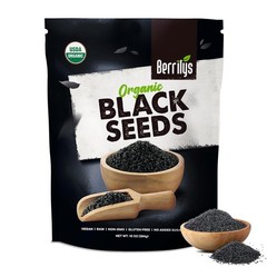 Berrilys Black Seeds – USDA Organic Nigella Sativa, Kalonji & Black Cumin Seeds,