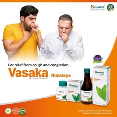 🌿 Himalaya Vasaka – 60 Tablets Each | Pack of 15 | Expiry 10-2027 |