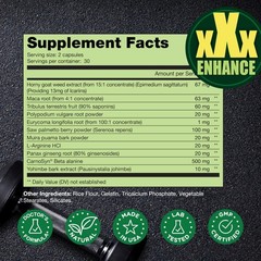 Natural Drive & Stamina Booster for Men – Horny Goat Weed for Energy & Performan