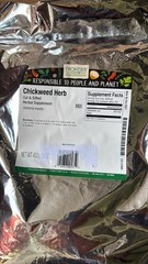 Frontier Co-op Chickweed Herb Cut & Sifted 1 lb (16 oz) Kosher Exp 10/2027