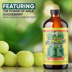 D’Bayor Living Bitters-Natural Remedy with Powerful Roots &Herbs-Detox Digestive