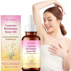 1-10PCS Cyperus Rotundus Oil For Hair Removal Reducing Body Hair Growth 60 ml