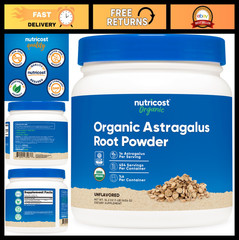 Organic Astragalus Root Powder 1LB – Vegetarian, Gluten-Free, Non-GMO Supplement