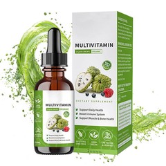 Pure Organic Soursop Extract, Tindedly Soursop Graviola Liquid Drops 60mL