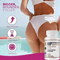 CURVE Butt Enhancement Caps for Women and Men, Natural Growth and Plumping