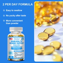 BRAIN HEALTH MEMORY SUPPORT SUPPLEMENT – 120 CAPSUELS