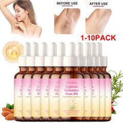 8/10 Pack Cyperus Rotundus Oil for Hair Removal Reducing Body Hair Growth 60ml