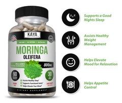 100% Pure Moringa Oleifera Leaf – Superfood, Antioxidant, Greens Supplement