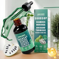 Soursop Vyxion Bitters Liquid Drops 10 in 1 Herbal Extracts for Overall Health
