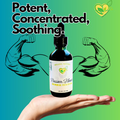 Passion Flower Tincture Natural Pure Herbal Liquid Drops Extract 2 Oz Calm ADHA