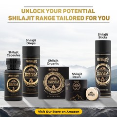 Pure Himalayan 50 ML Shilajit Platinum Fresh, Organic Immunity Shield