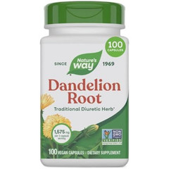 Dandelion Root Capsules, Traditional Diuretic Herb, 1,575 Mg Dandelion Root per