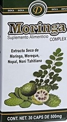 Moringa con wereque nopal noni 30 capsulas