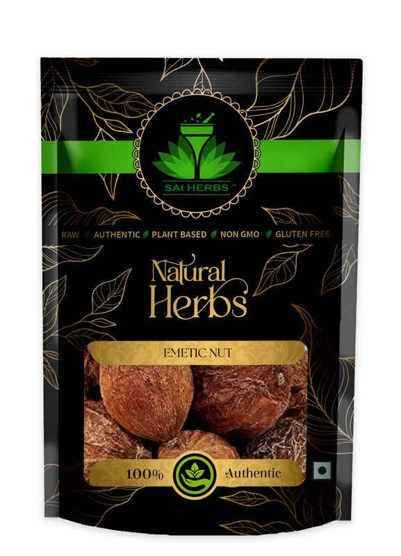 SAI HERBS Emetic Nut – Good for Healthy Lifestyle, Supports Overall Wellness