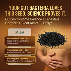 BLACK SEEDS WHOLE – Immune Defense Bloat Relief Health Respiratory Support 1Lb