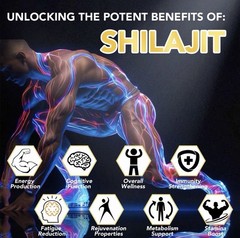 2Pack Pure Himalayan Shilajit, Soft Resin, Organic Extremely Potent, Fulvic Acid