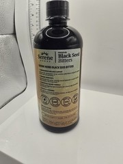 Serene Herbs Premium Black Seed Bitters 100% Natural Organic 16oz Exp 02/2028