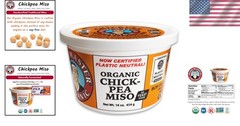 Chickpea Miso Paste – Non-GMO, Kosher & Versatile for All Dishes – 16 oz