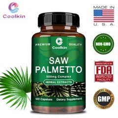 Saw Palmetto 500mg – Male Prostate and Urinary Tract Health, Prevent Hair Loss