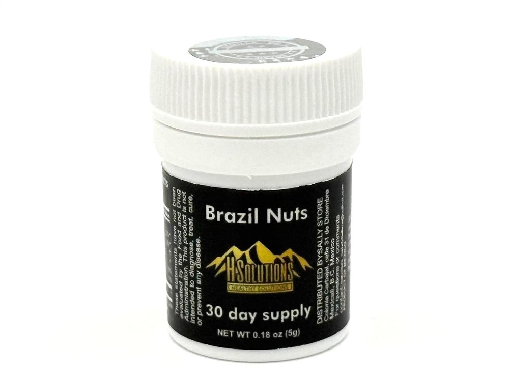 Semilla de Brasil, Brazil Nuts, Black Bottle HS, 5 grams (Pack of 1)