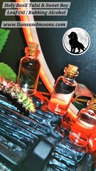 Holy Basil Tulsi & Sweet Bay Leaf Oil / Rubbing Alcohol 0.16 fl. oz