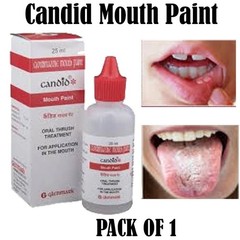 PACK OF 3 – CANDID MOUTH PAINT FOR ORAL THRUSH TREATMENT 25 ML EACH