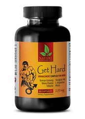 Enlarger Enhancer Stamina – GET HARD 2170mg – 1 Bottle 60 Capsules