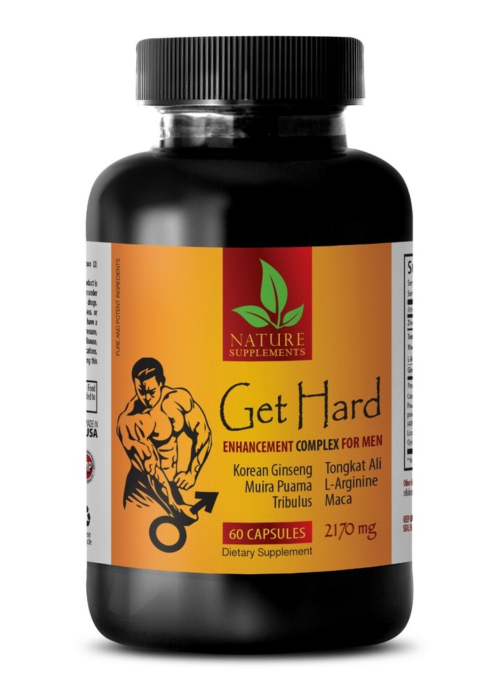 fast acting performance enhancer pills – GET HARD 2170mg – 1 Bottle 60 Capsules