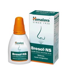 10x Himalaya Bresol NS 10ml Herbal Clears Nasal Congestion & Blockage