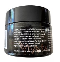Pure 100% Himalayan Shilajit Soft Resin Organic Extremely Potent Fulvic Acid