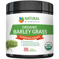 Barley Grass Powder – USDA Certified Organic Barley Grass Powder – Non-GMO
