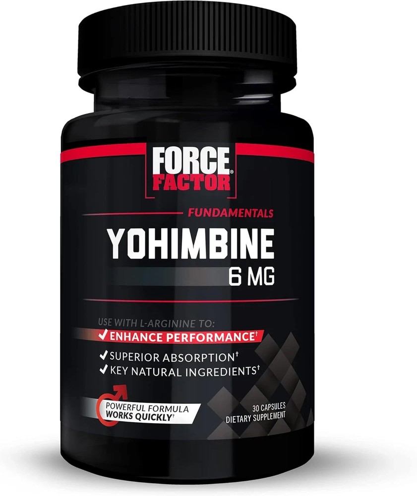 Yohimbine Supplement for Men, Yohimbe Bark Extract with Superior Absorption to E