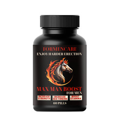 NEW . 60 Powerful Capsules . Works In 10 Minutes. Herbal Supplement for Men