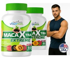 Maca Root Capsules 1500mg, Peruvian Maca Extract for Men & Women 120 Capsules