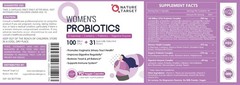 NATURE TARGET Women Probiotics Vaginal Probiotics for Urinary Tract Health 90Cap
