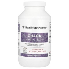 Chaga, Mushroom Extract Powder, 300 Capsules