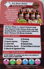 Saint Apothecary Evil Bone Water. 2 Oz. Spec Ed. Herbal Remedy