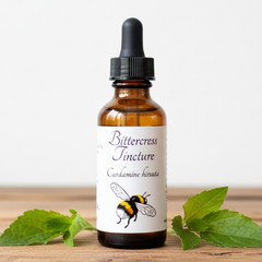 Bittercress Tincture, A Traditional Herbal Extract