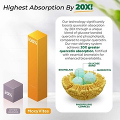 Quercetin with Bromelain, Bioactive Phytosome, Activated