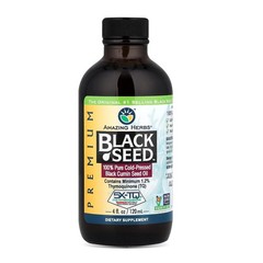 4/27 Amazing Herbs Premium Black Seed Oil – Cold Pressed Nigella Sativa Aids in