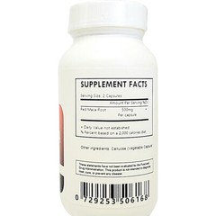 Red Maca Root – Vegetable Capsules 500mg Each – USDA Organic – Non GMO